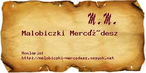 Malobiczki Mercédesz névjegykártya